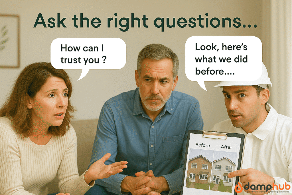 How Do I Choose a Damp Surveyor? Asking the right questions matter