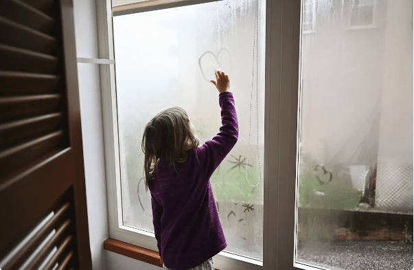 Children are living in unsafe housing with mould, damp, insect and vermin infestations, the survey said. (Getty)