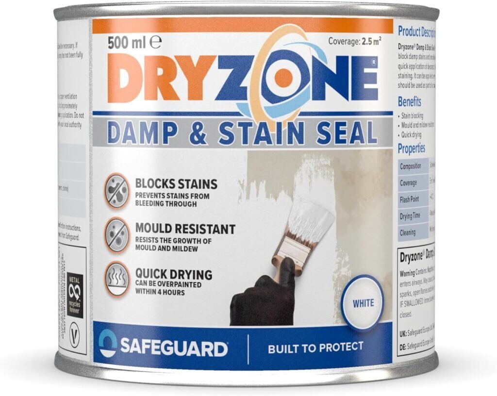 Dryzone Damp & Stain Seal Paint – 500ml