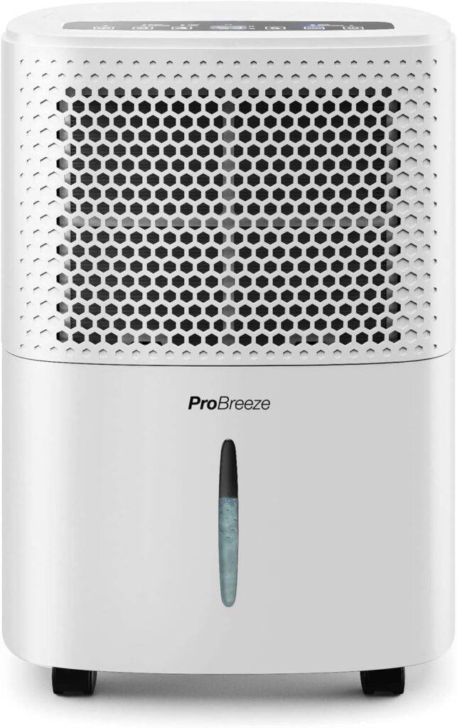 Pro Breeze® 12L Dehumidifier with Humidistat