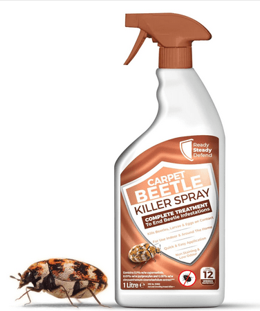 Ready Steady Defend Carpet Beetle Killer Spray – 1 L