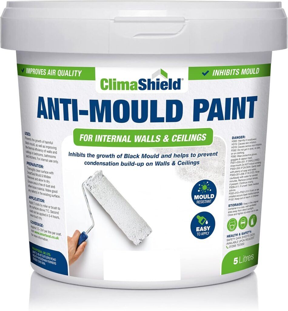 SmartSeal Anti Mould Paint – White (1L)