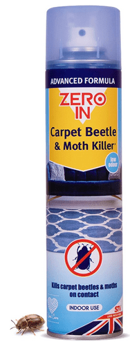 Zero In Carpet Beetle & Moth Killer Spray 