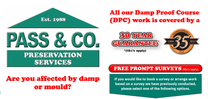 Pass and co damp proofing Birmingham