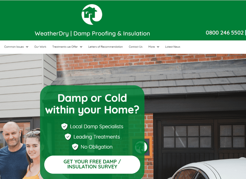 weatherly damp proofing